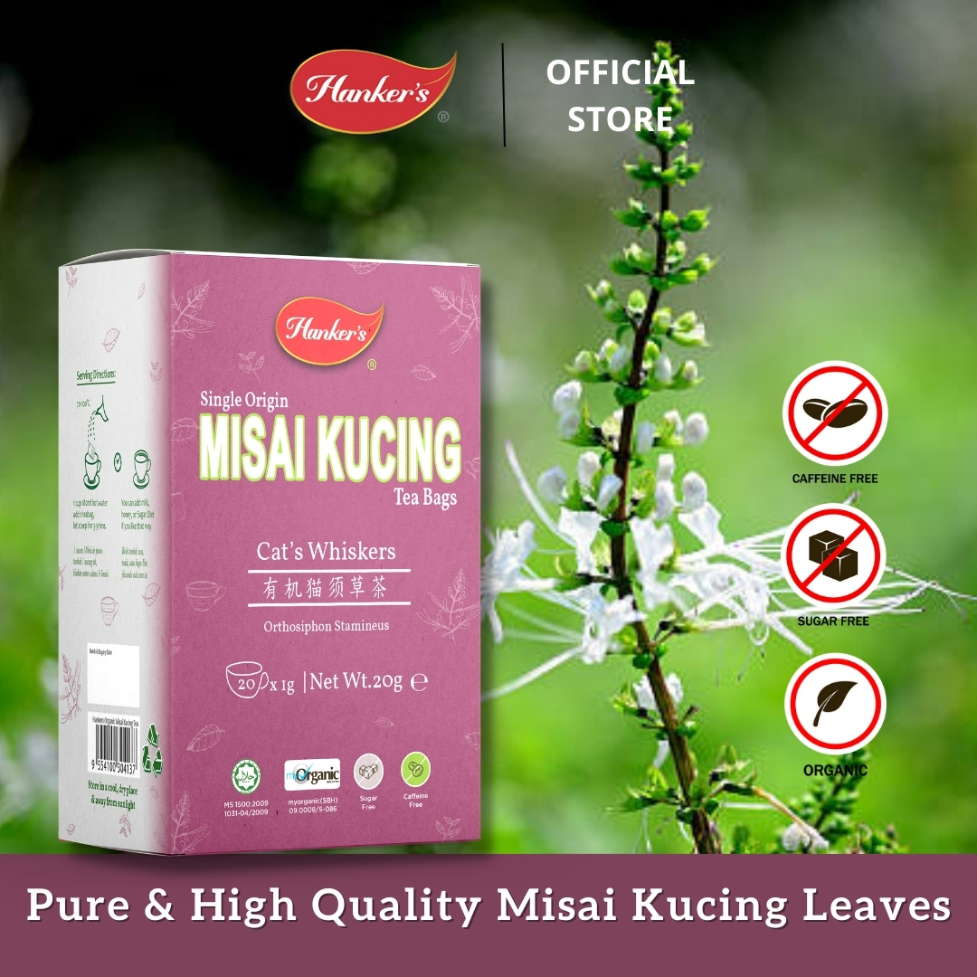 Hankers Misai Kucing Tea (Java tea) 有机猫须草茶 20'S Horeca Solution